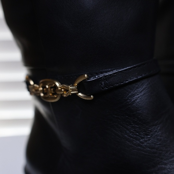 Sam Edelman Penny Black Leather Riding Boots – NWOT Size 10 - Picture 5 of 6